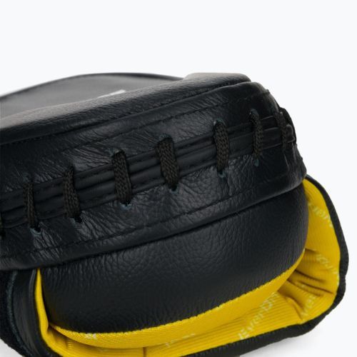 Discuri de antrenament EVERLAST Elite Leamantis MIT din piele neagră EV4731