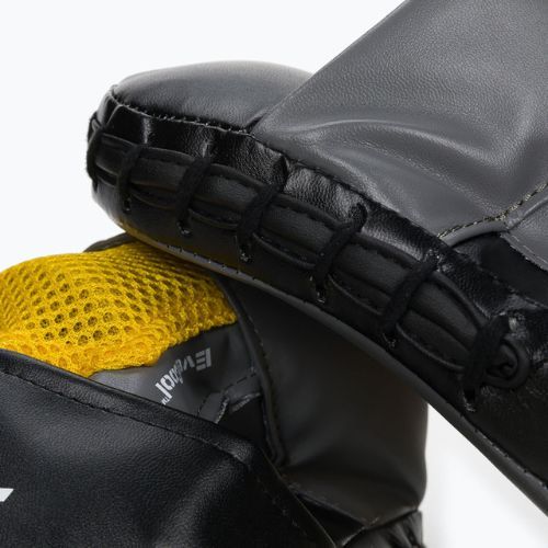 Discuri de antrenament EVERLAST Lea Punch Mantis din piele gri EV4910