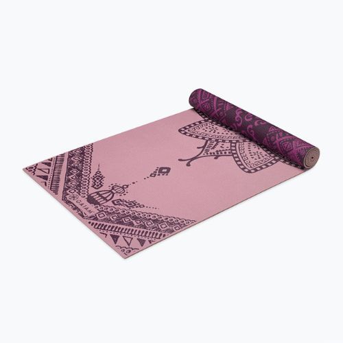 Covoraș de yoga Gaiam Inner Peace roz 62279