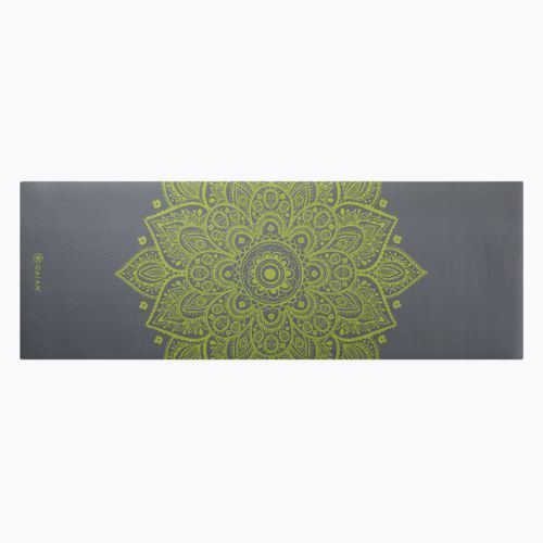 Covoraș de yoga Gaiam Citron Sundial gri 61333