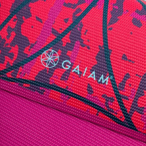Covoraș de yoga pentru femei Gaiam Radience roz 63491