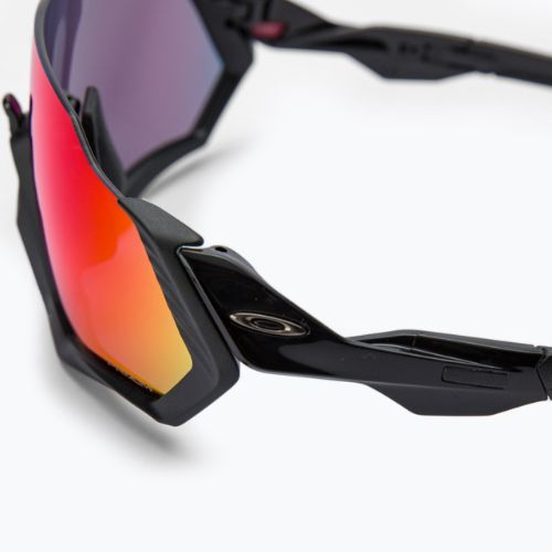 Oakley Flight Jacket ochelari de ciclism negru-violet 0OO9401