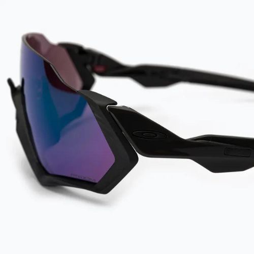 Oakley Flight Jacket ochelari de ciclism negru-violet 0OO9401