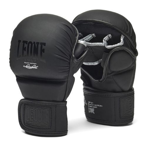 Mănuși de grappling Leone 1947 Black Edition MMA negru GP1213