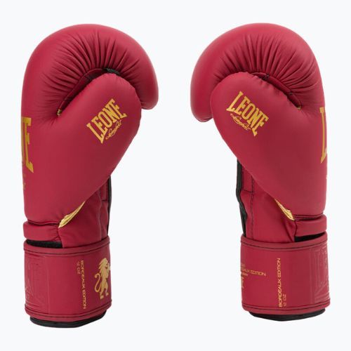 Leone Bordeaux Bordeaux mănuși de box roșu GN059X