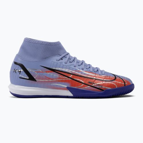Ghete de fotbal pentru bărbați Nike Superfly 8 Academy KM IC violet DB2862-506