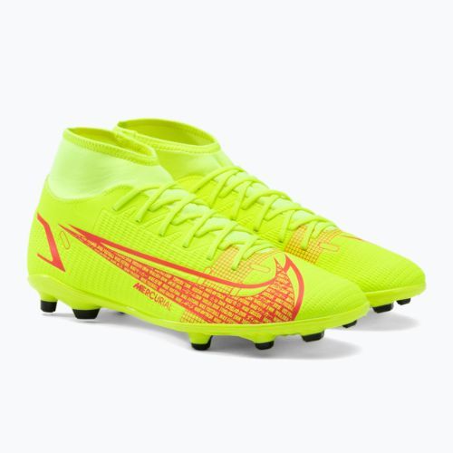 Ghete de fotbal pentru bărbați Nike Superfly 8 Club FG/MG galben CV0852-760