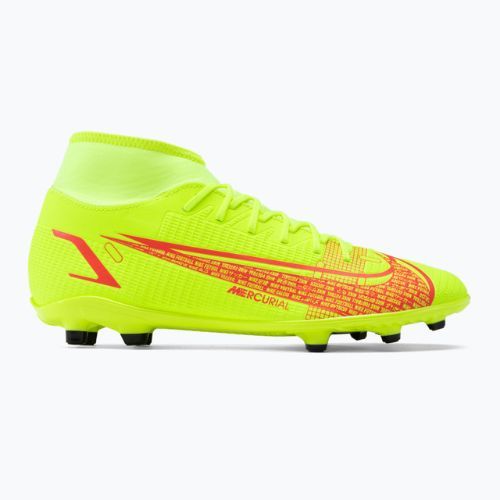 Ghete de fotbal pentru bărbați Nike Superfly 8 Club FG/MG galben CV0852-760