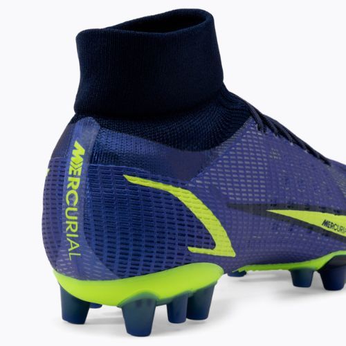 Ghete de fotbal pentru bărbați Nike Superfly 8 Pro AG albastru CV1130-574