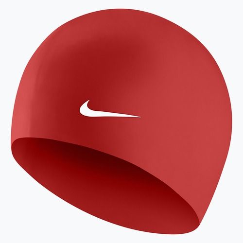Șapcă de înot Nike Solid Silicone roșu 93060-614