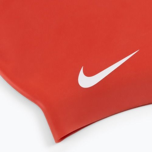 Șapcă de înot Nike Solid Silicone roșu 93060-614