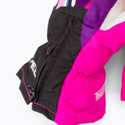 Mănuși de snowboard pentru copii Level Lucky roz 4146