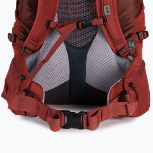 Rucsac de trekking Deuter Futura Air Trek 45 + 10 SL roșu 3402021