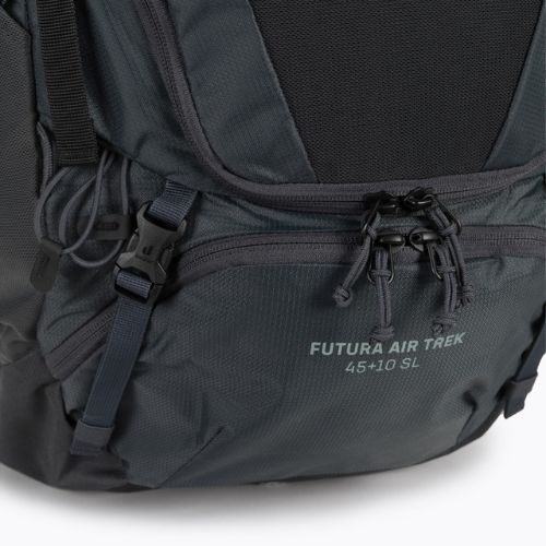 Rucsac de trekking Deuter Futura Air Trek 45 + 10 SL negru 3402021