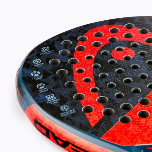 HEAD Graphene 360+ Delta Hybrid cu CB roșu-negru 228100