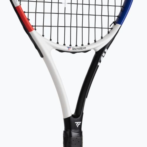 Rachetă de tenis pentru copii Tecnifibre T-Fight Team JR 25 alb-neagră 14FIGHT025