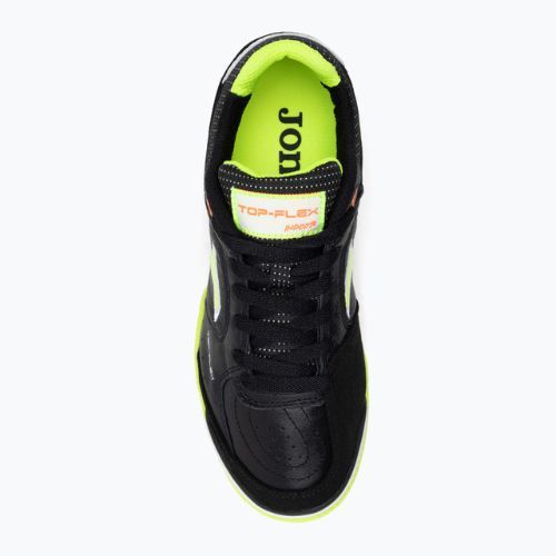 Ghete de fotbal pentru bărbați Joma Top Flex IN negru TOPW2101IN