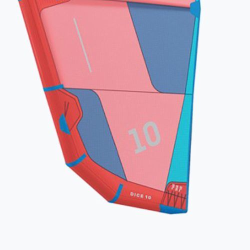 Kitesurfing zmeu DUOTONE Dice 2022 roșu 44220-3002