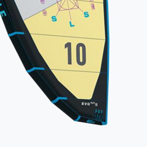Kite surfing DUOTONE Evo SLS 2022 galben SNGDK22ES090038