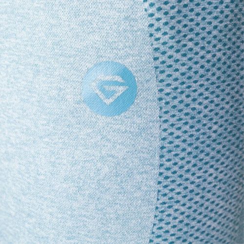 Colanți de antrenament pentru femei Gym Glamour Blue Fusion 336