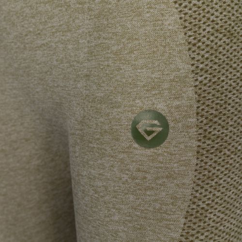 Colanți de antrenament pentru femei Gym Glamour Khaki Fusion 333