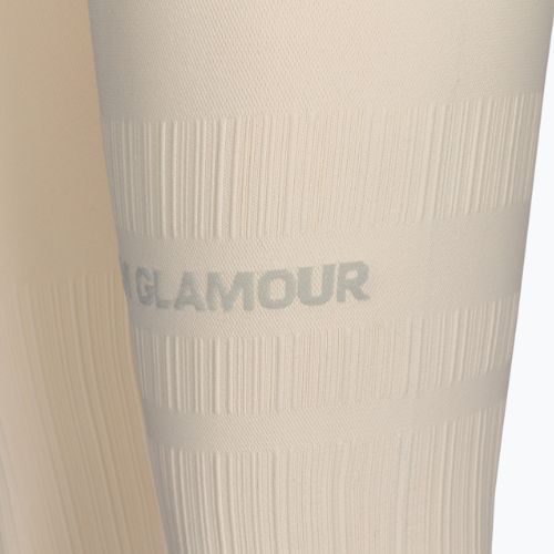 Colanți de antrenament pentru femei Gym Glamour Push Up Cream 375