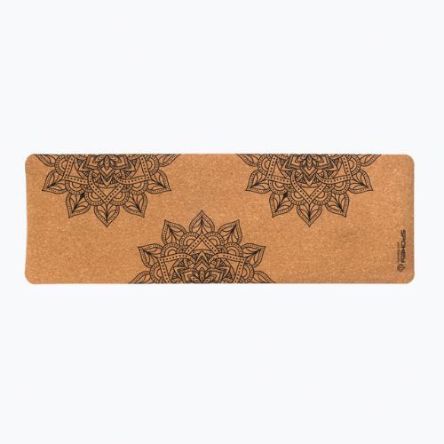 Covoraș de yoga din plută Spokey Savasana Mand maro 926537