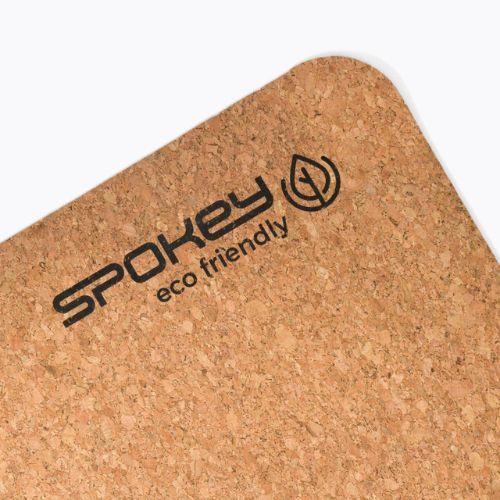 Covoraș de yoga din plută Spokey Savasana Mand maro 926537