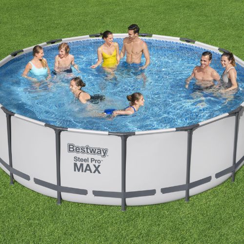 Bestway Steel Pro Max Round Pool Alb