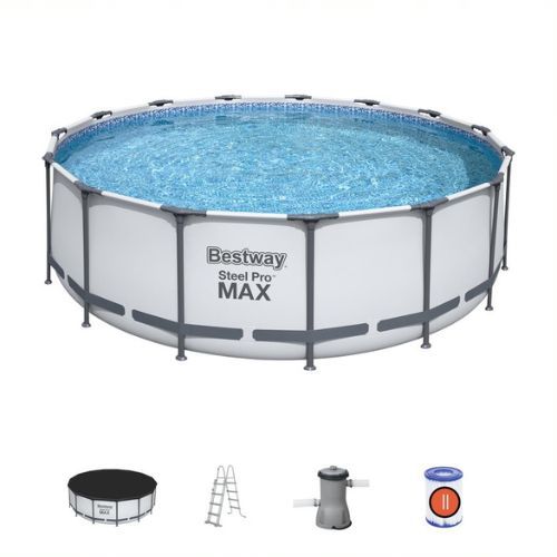 Piscină rotundă Bestway Steel Pro Max