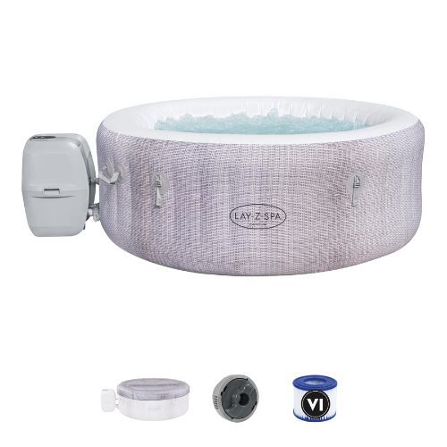 Bestway Lay-Z-Spa Cancun Bazin gonflabil cu hidromasaj gri 60003