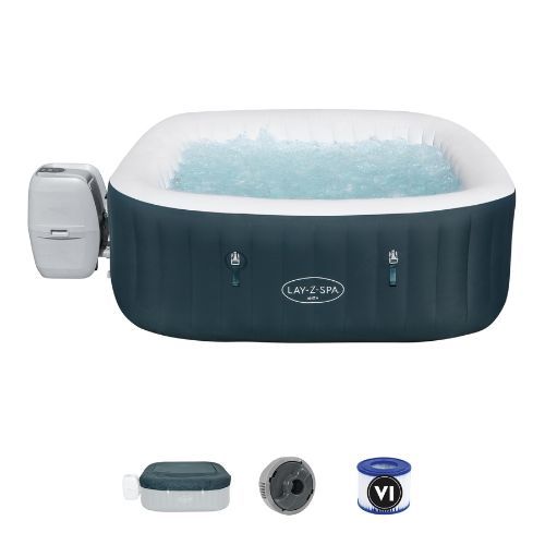 Bestway Lay-Z-Spa Ibiza Ibiza piscină gonflabilă cu jacuzzi verde 60015