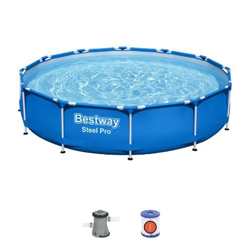 Bestway Steel Pro albastru pentru piscină 56681