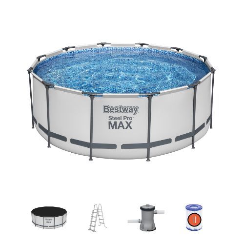 Bestway Steel Pro Max Round Pool Alb