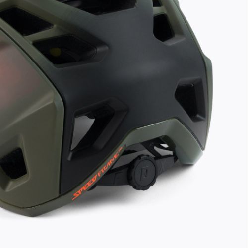 Cască de bicicletă FOX Speedframe Pro Fade verde-portocaliu 29463_099_L