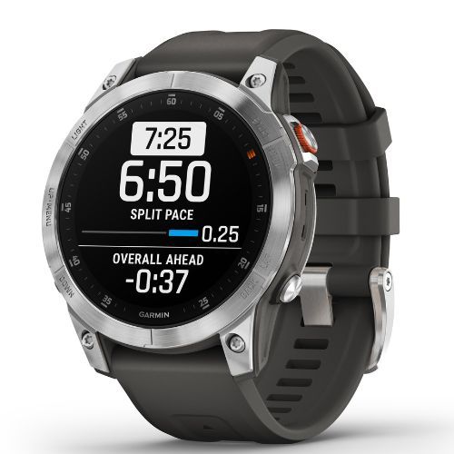 Ceas sport Garmin Epix 2 Hrm Elevate Ox argintiu 010-02582-01