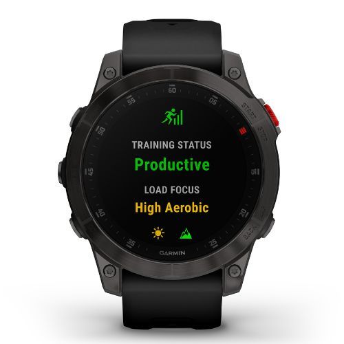Ceas sport Garmin Epix 2 Sapphire HRM Elevate Ox negru 010-02582-11