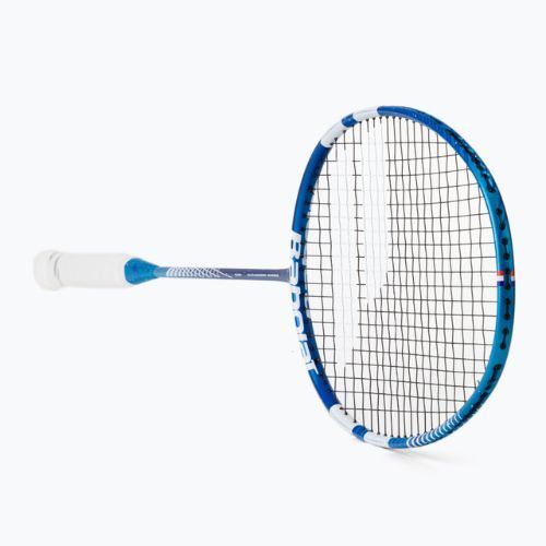 Rachetă de badminton BABOLAT 22 Satelite Origin Essential Strung FC albastru 191369