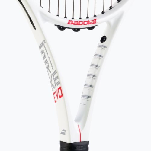 Rachetă de tenis BABOLAT Strike Evo alb 178871