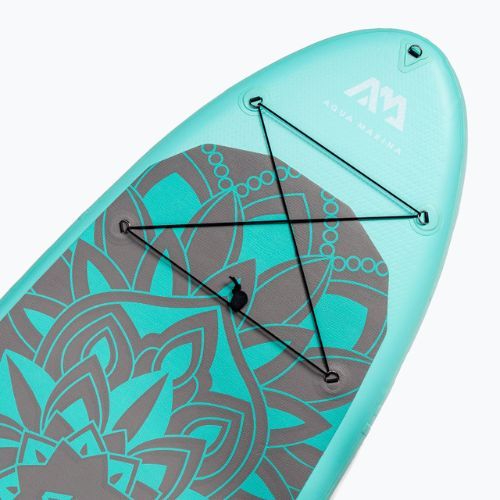 Placă SUP Aqua Marina Dhyana - Yoga iSUP, 3.36m/15cm, cu vâslă și lesă de siguranță gri BT-21DHP