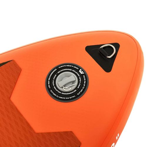 Placă SUP Aqua Marina Fusion - All-Around iSUP, 3.3m/15cm, cu vâslă și lesă de siguranță portocalie BT-21FUP