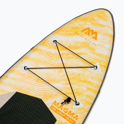 Placă SUP Aqua Marina Magma - Advanced All-Around iSUP, 3.4m/15cm, cu vâslă și lesă de siguranță portocalie BT-21MAP