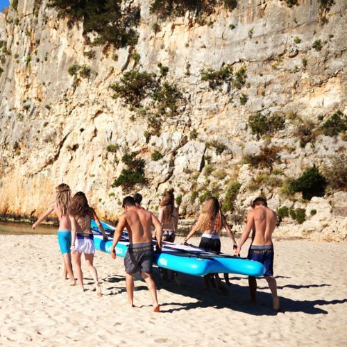 Placă SUP Aqua Marina Mega - Group iSUP, 5.5m/20cm albastră BT-20ME