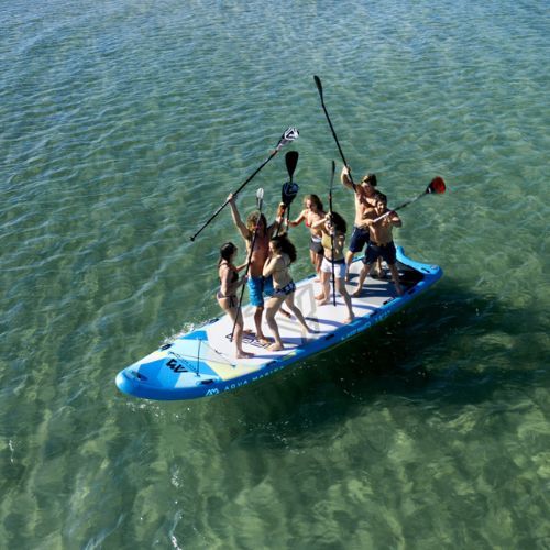Placă SUP Aqua Marina Mega - Group iSUP, 5.5m/20cm albastră BT-20ME