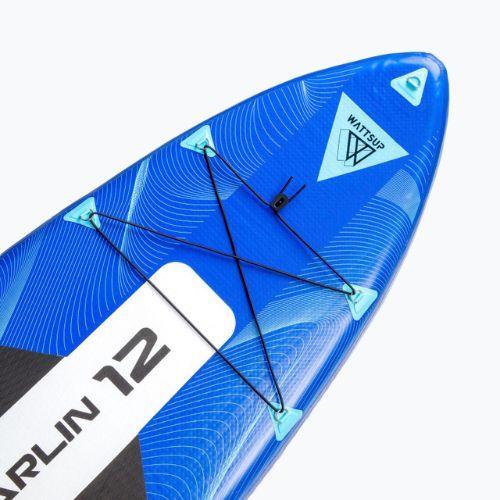 Placă SUP WATTSUP Marlin 12'0''x33''x6'' albastră PB-WMAR121
