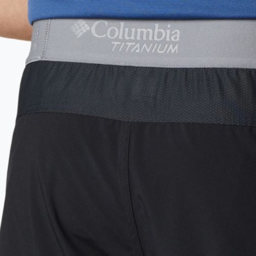 Columbia Titan Pass LW 010 negru 1991511 pantaloni scurți de trekking pentru bărbați