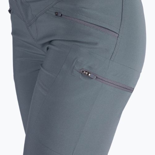 Columbia Peak to Point 23 gri 1727601 pantaloni softshell pentru femei, de culoare gri 1727601