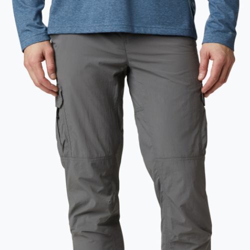 Pantaloni de trekking pentru bărbați Columbia Silver ridge II cargo 023 gri 1794901
