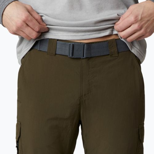 Pantaloni de bărbați Columbia Silver Ridge II converti 319 pantaloni cu picior detașabil de culoare verde 1794891