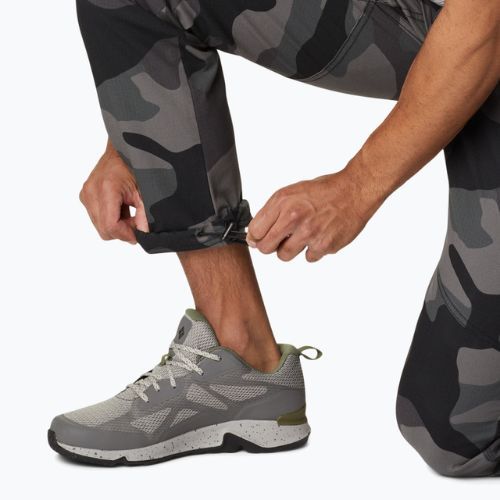 Pantaloni de trekking pentru bărbați Columbia Wallowa Belted 012 gri-negru 1955361